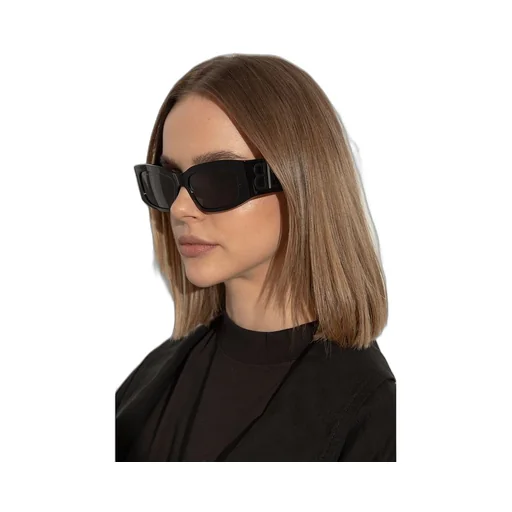 Bossy Logo Temple Square Sunglasses