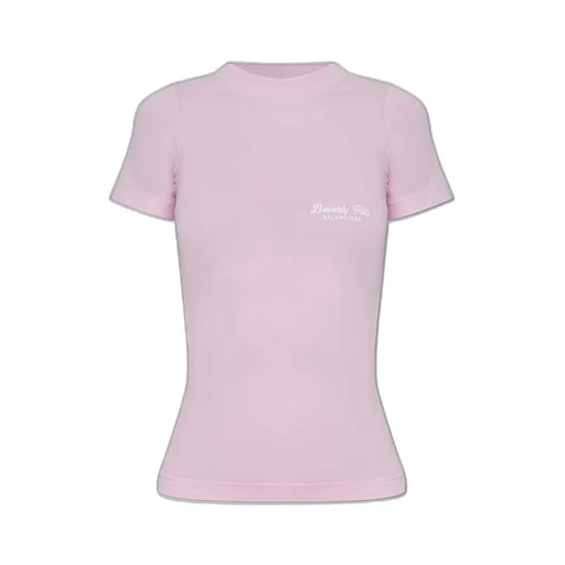 Logo Embroidered Slim-Fit Short Sleeve T-Shirt