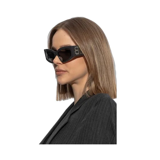 Bossy Cat Logo Temple Sunglasses
