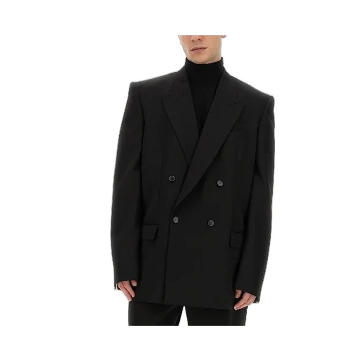 Double-Breasted Wool Jacket