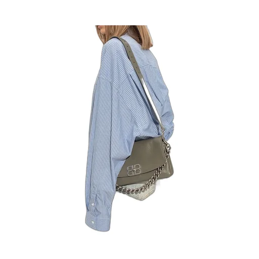 Bb Soft Leather Medium Shoulder Bag