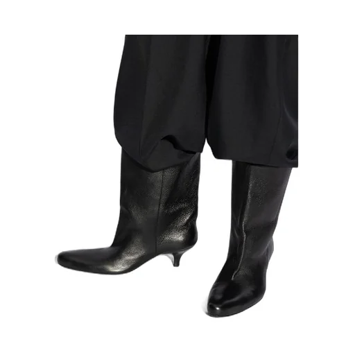 Cagole Leather Ankle Boots