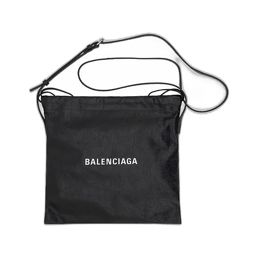 Logo Detail Lambskin Shoulder Bag