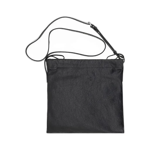 Logo Detail Lambskin Shoulder Bag