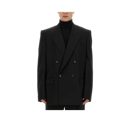 Double-Breasted Wool Jacket
