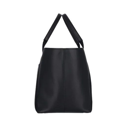 Viarizt Logo Leather Large Tote Bag