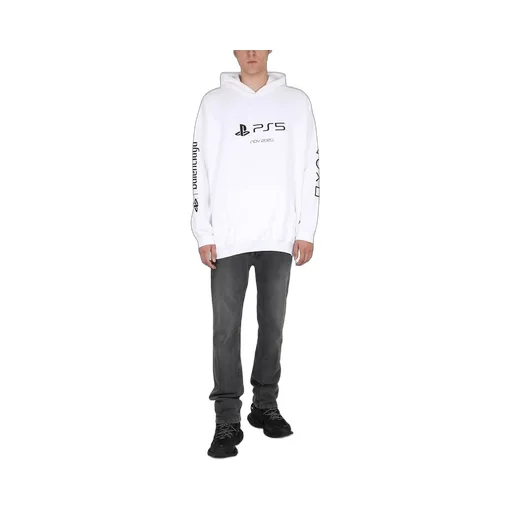 Ps5 Logo Printing Cotton Hoodie
