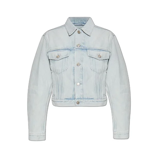 Back Logo Patch Denim Jacket
