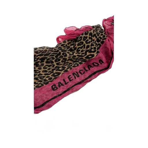 Leopard Silk Muffler