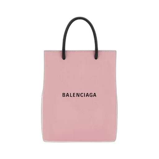 Textured Leather Shoulder Tote Bag