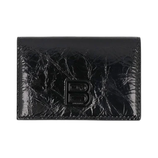 B Icon Leather Wallet