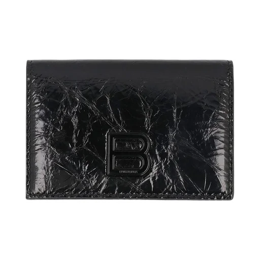 B Icon Leather Wallet