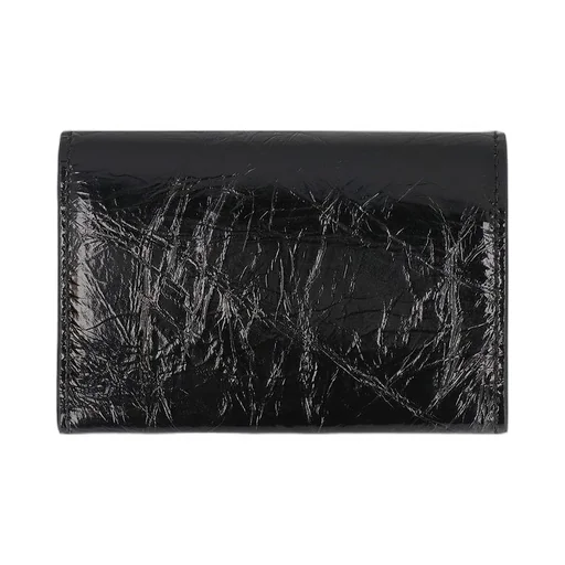 B Icon Leather Wallet