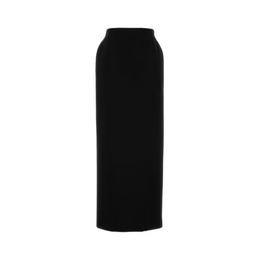 Hourglass Wool Skirt