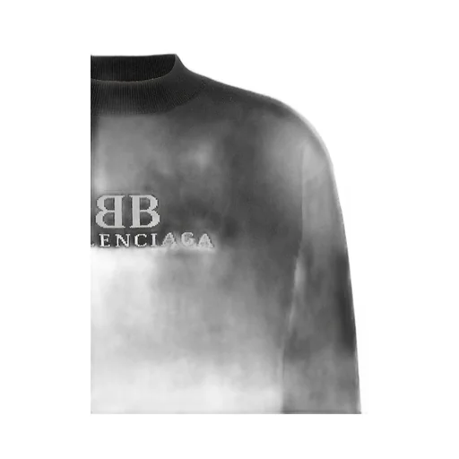 Logo Embroidered High-Neck Knit