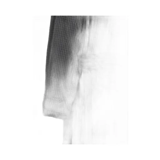 Fluid Check Pattern Trench Coat