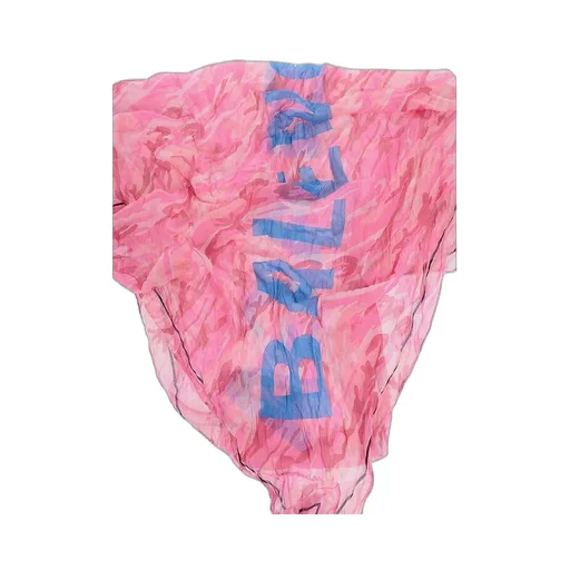 Logo Detail Silk Muffler