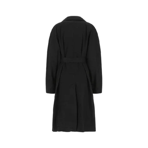 Oversized Drill Belted Coat