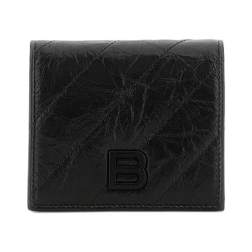 Crush Crinkle Leather Wallet
