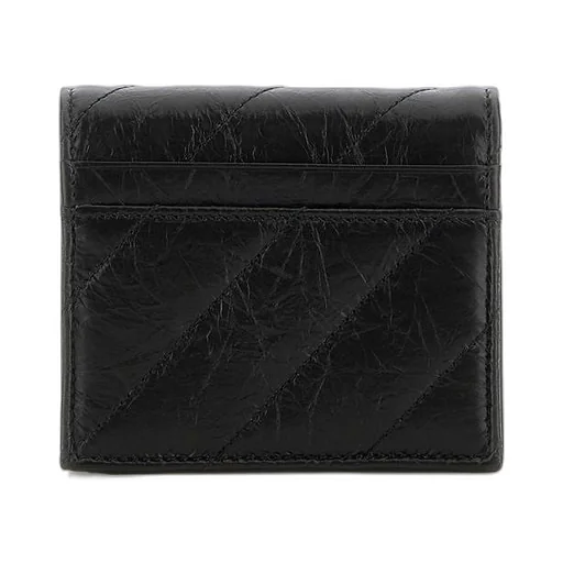 Crush Crinkle Leather Wallet