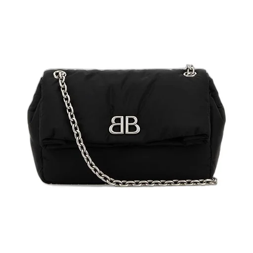 Monaco Logo Chain Shoulder Bag