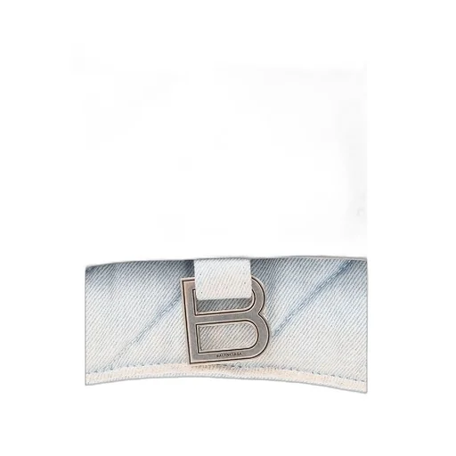 Crush Quilted Denim Chain Bag