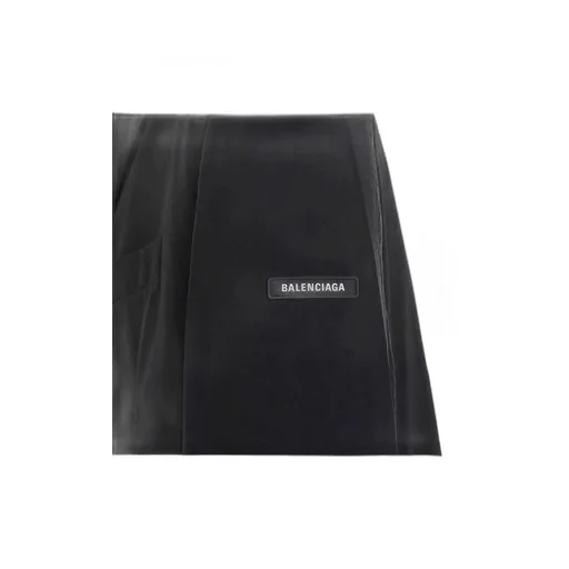 Logo Patch Nylon Single Jacket
