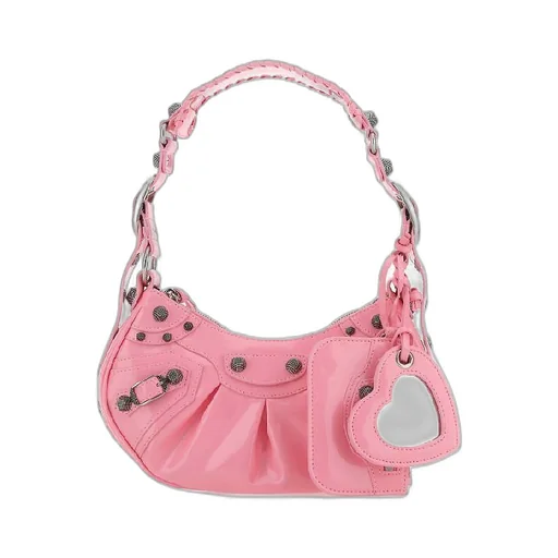 Patent Fabric Le Cagole Xs Tote Bag