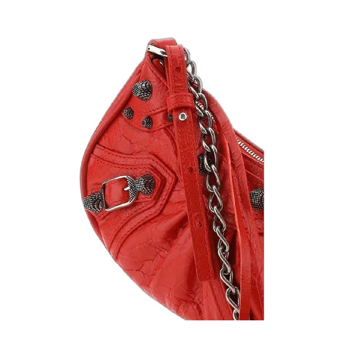 Le Cagole Lambskin Mini Chain Shoulder Bag
