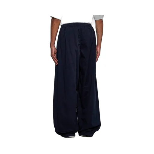 Logo Detail Cotton Baggy Pants