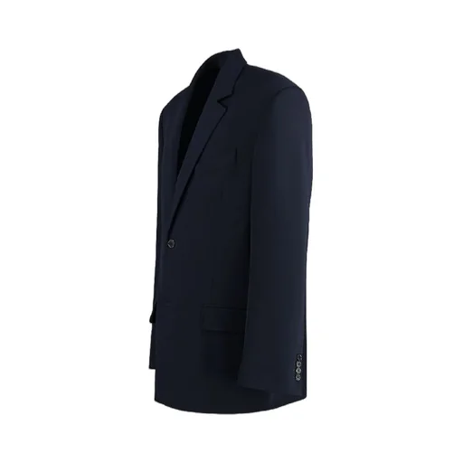 Single Breasted Wool Jacket