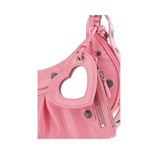 Patent Fabric Le Cagole Xs Tote Bag