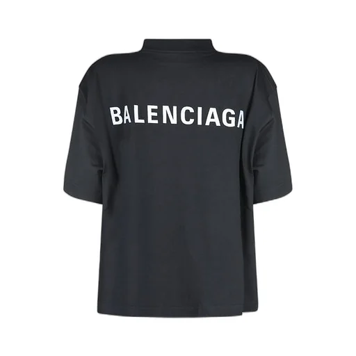 Logo Printing High Neck Short Sleeve T-Shirt
