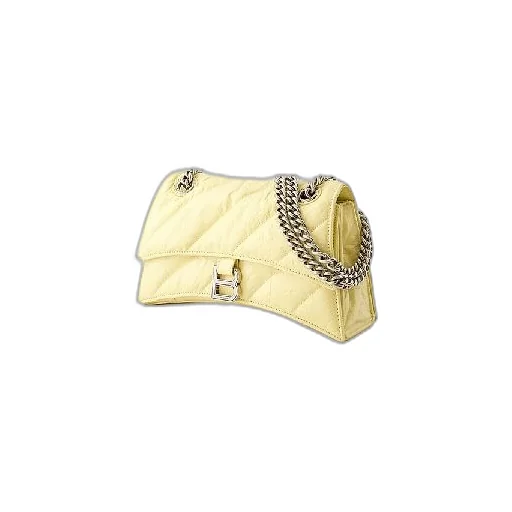 Quilted Leather Small Crush Chain Bag