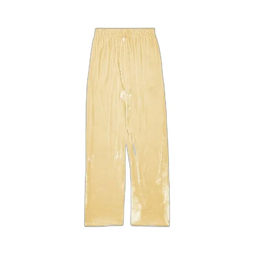 Shiny Velvet Banding Pants