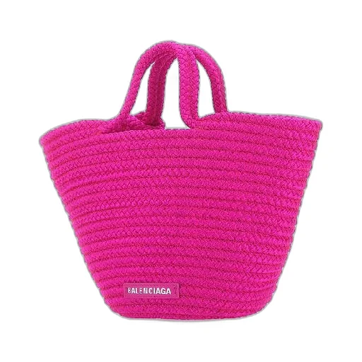 Ibiza Logo Patch Strap Tote Bag Small