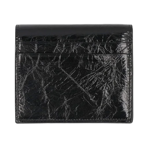 B Icon Leather Wallet