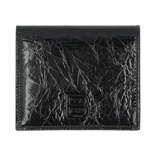 B Icon Leather Wallet
