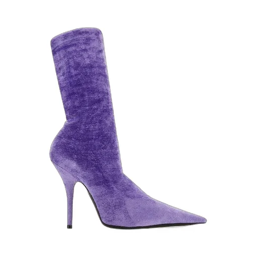 Knife 110 Velvet Boots Heel