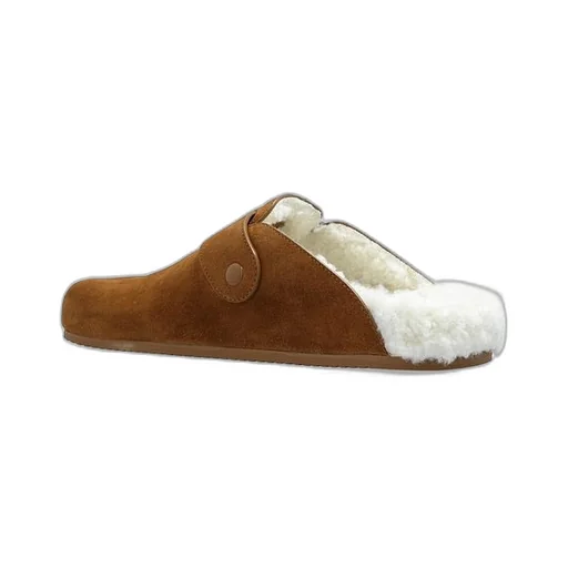 Sunday Buckle Strap Suede Bloafers