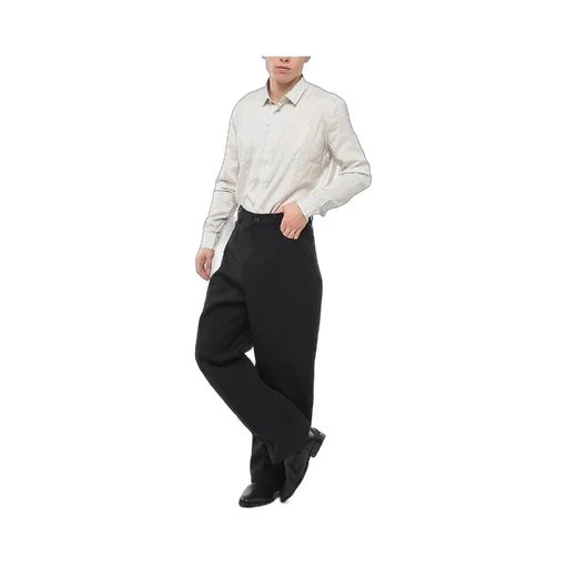 Wool Viscose Baggy Pants