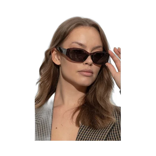 Tuesday Logo Temple Sunglasses