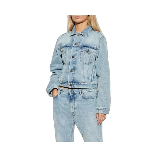 Back Logo Patch Denim Jacket