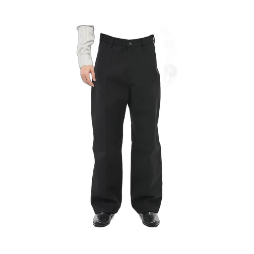 Wool Viscose Baggy Pants