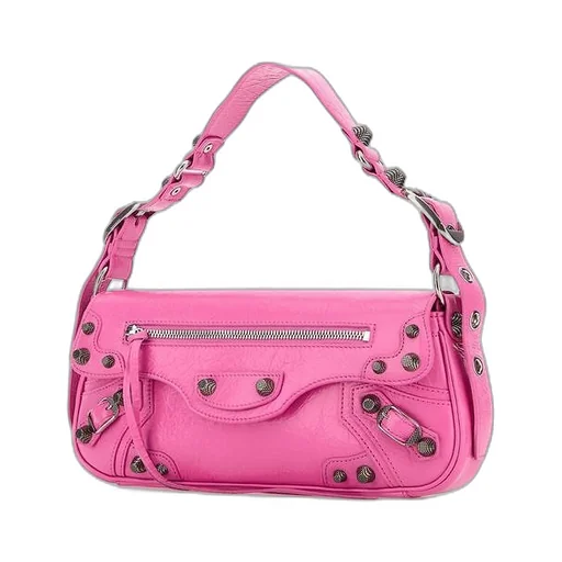 Le Cagole Leather Shoulder Bag