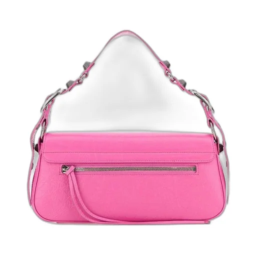 Le Cagole Leather Shoulder Bag