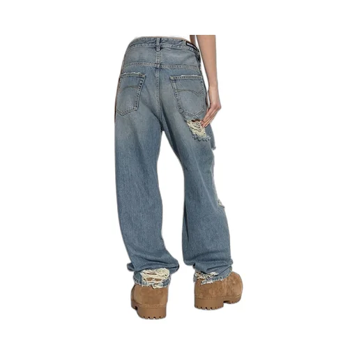 Ripped Medium Fit Pants