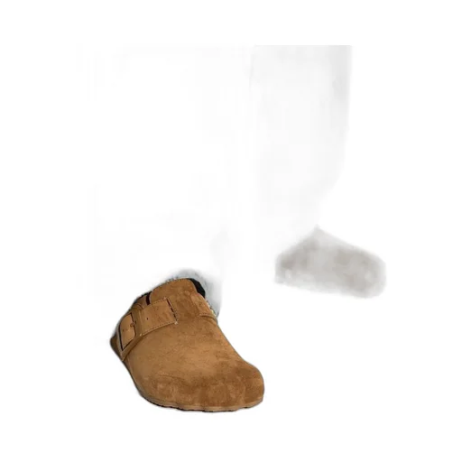 Sunday Buckle Strap Suede Bloafers