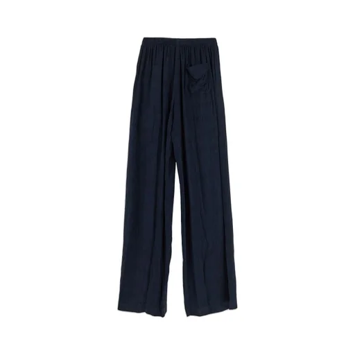 Logo Printing Silk Pajama Pants