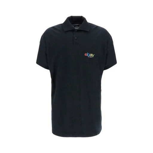 Ebay Embroidered Cotton Polo Shirt